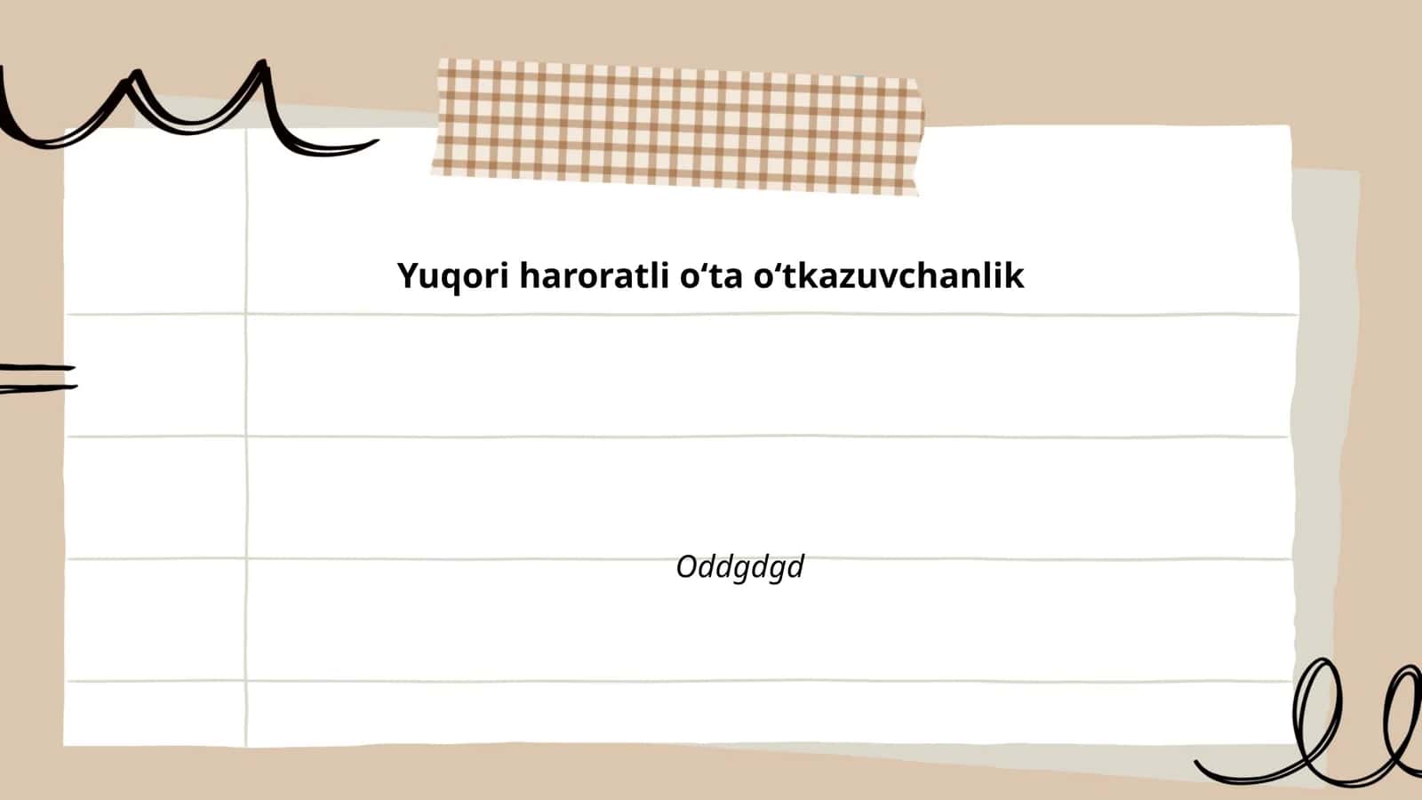 Yuqori haroratli oʻta oʻtkazuvchanlik