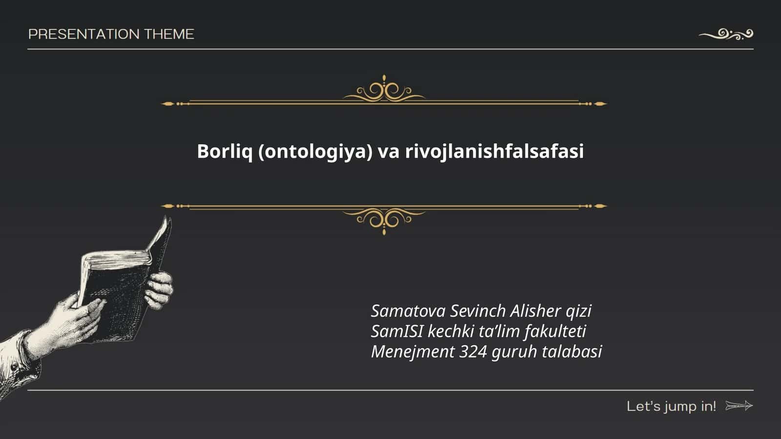Borliq (ontologiya) va rivojlanishfalsafasi