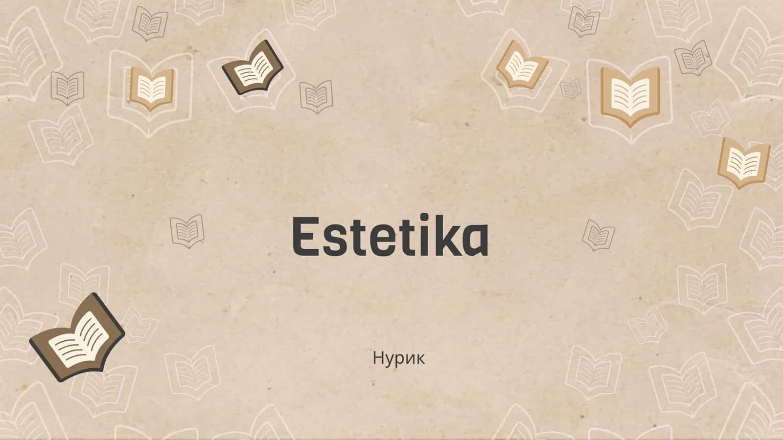 Estetika