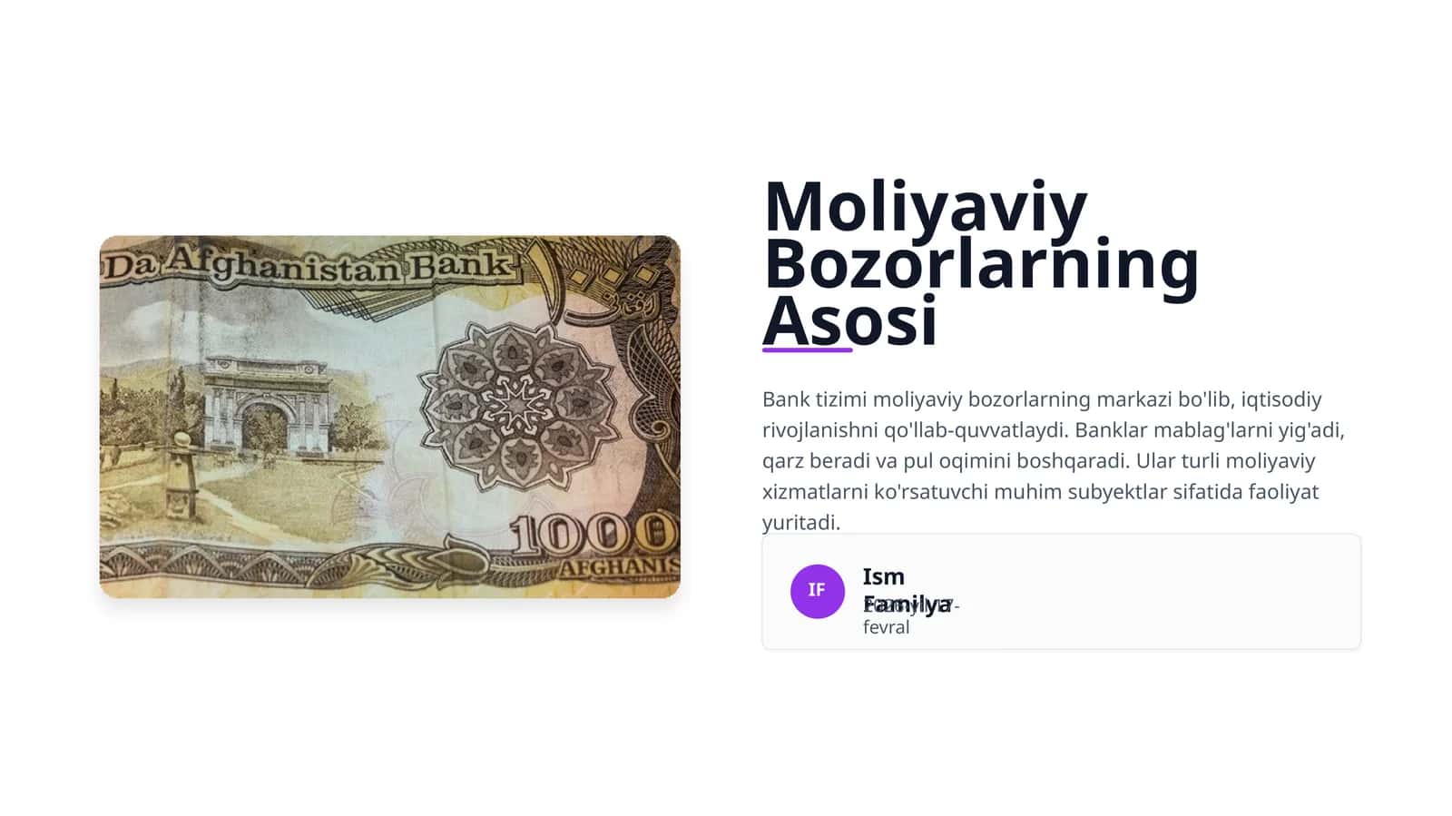 Bank tizimi