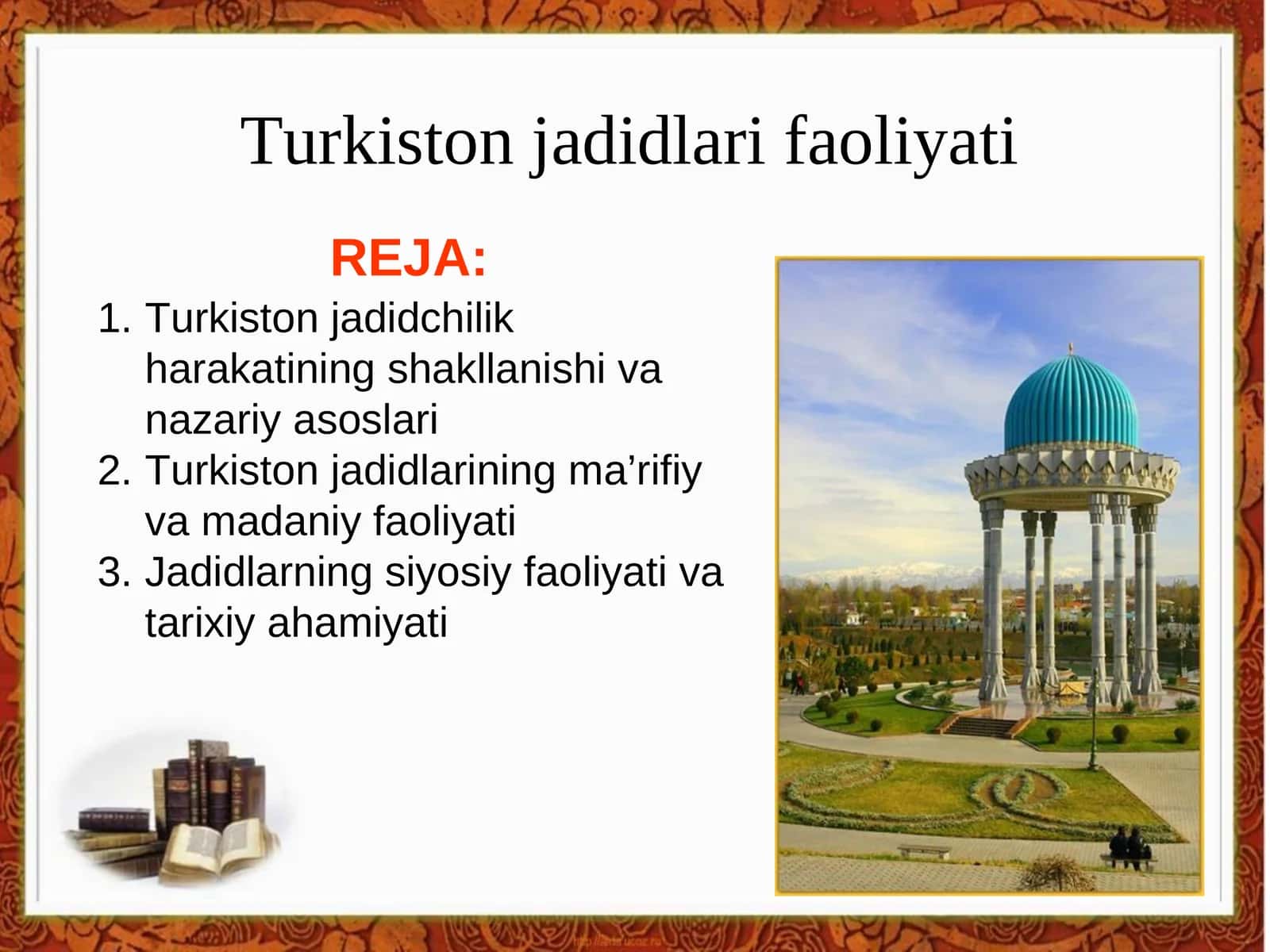 Turkiston jadidlari faoliyati