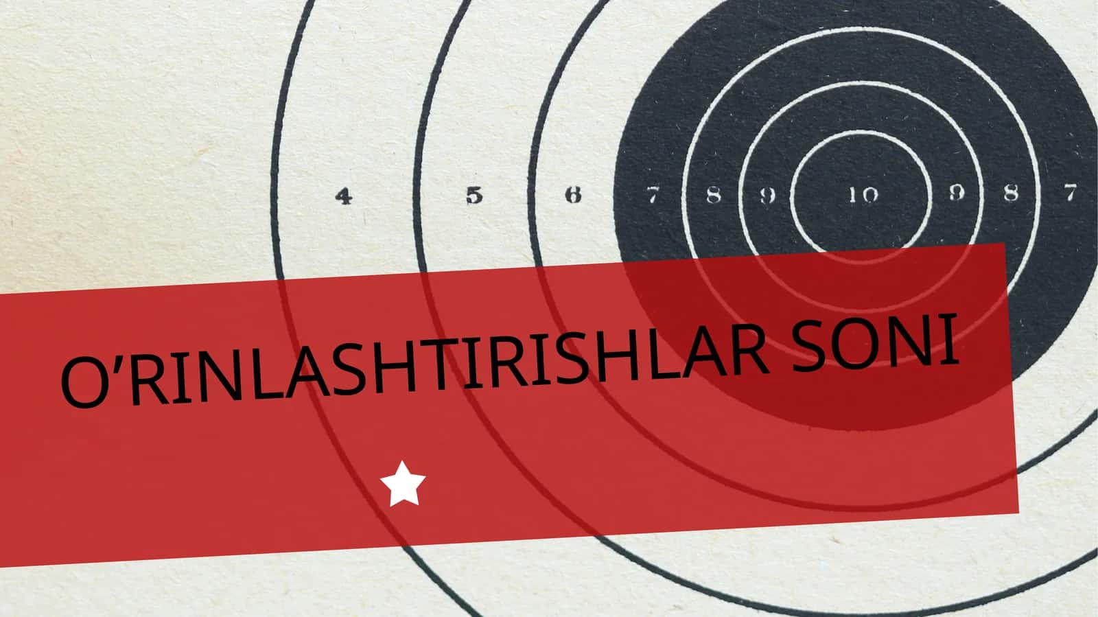 O’rinlashtirishlarsoni