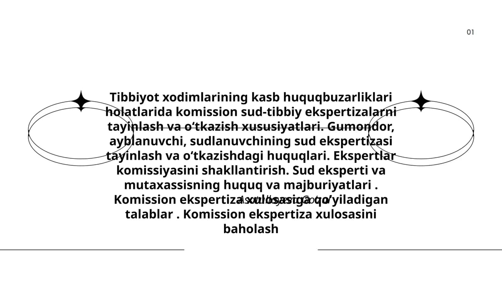 Tibbiyot xodimlarining kasb huquqbuzarliklari holatlarida komission sud-tibbiy ekspertizalarni tayinlash va oΚ»tkazish xususiyatlari