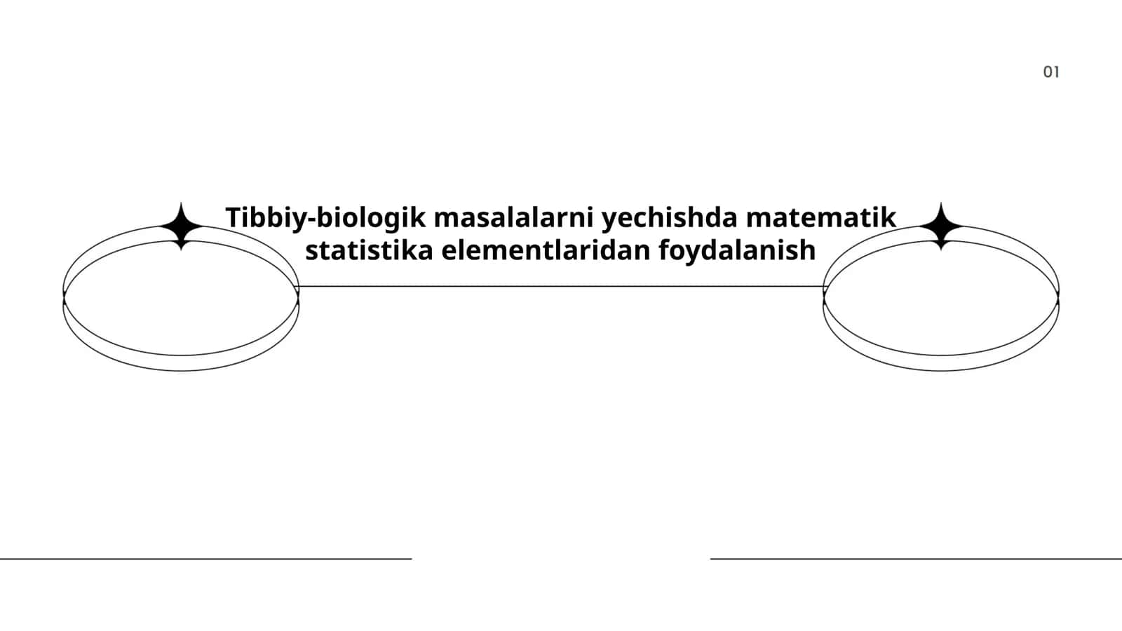 Tibbiy-biologik masalalarni yechishda matematik statistika elementlaridan foydalanish