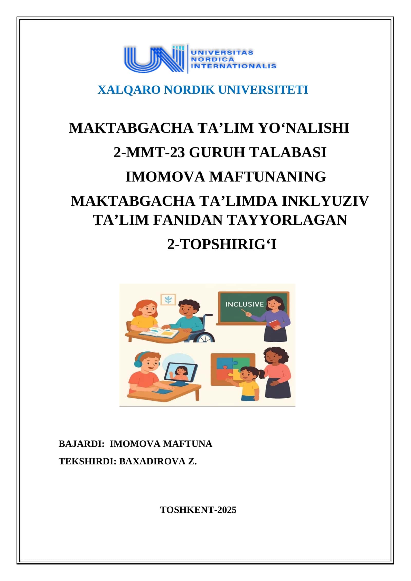 Zaif ko‘ruvchi bolalar ta’limidagi muammolar