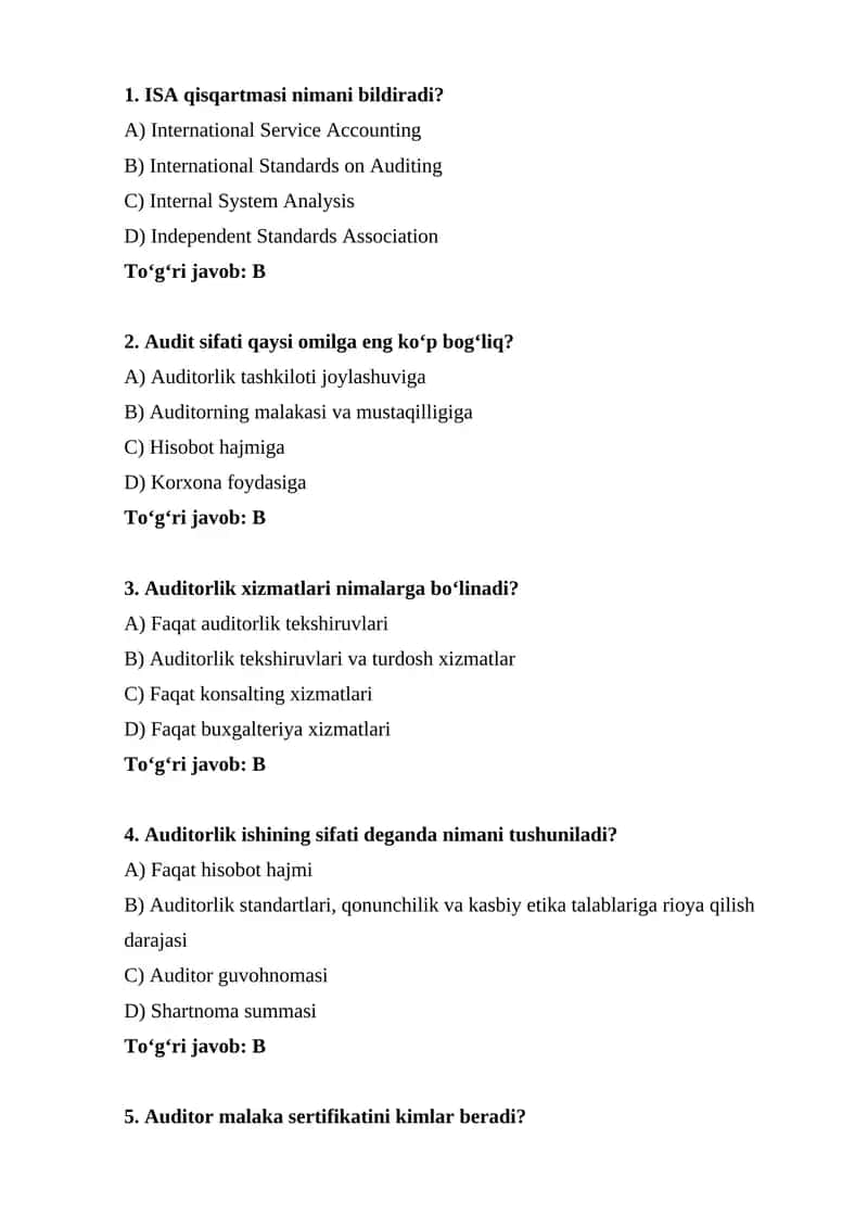 Audit sifati