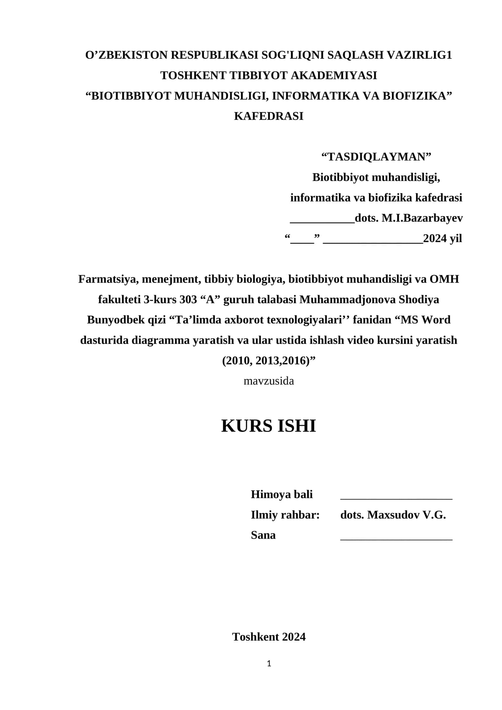 Ta'limda axborot texnologiyalari