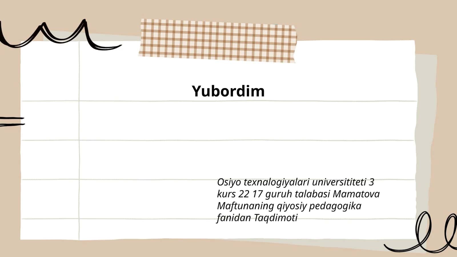 Yubordim - She'riyatda obrazlar