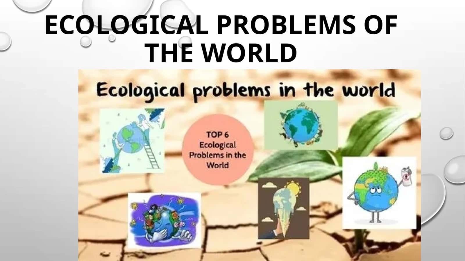 Ecological problems of the world