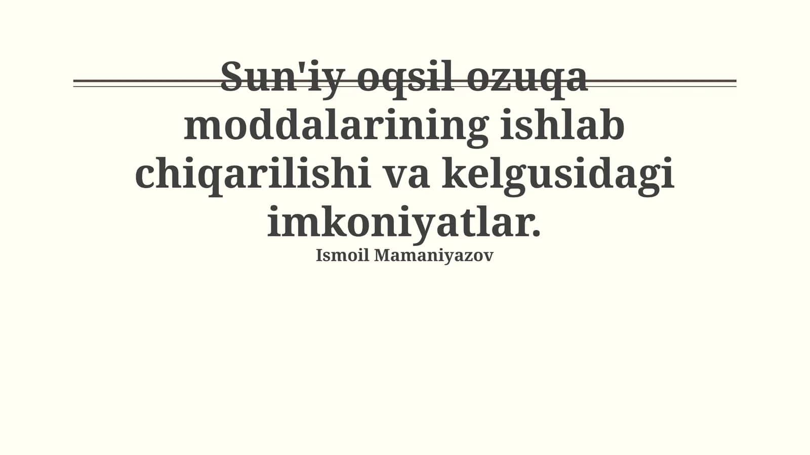 Sun'iy oqsil ishlab chiqarish - Ta'rif, ahamiyat va asoslar