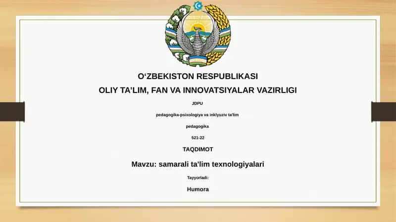Hamkorlikdagi ta'lim texnologiyalari