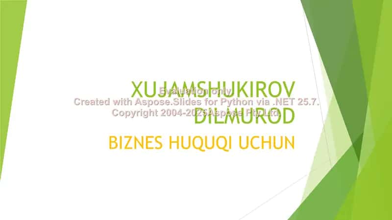 Raqobatning huquqiy taminlanishi