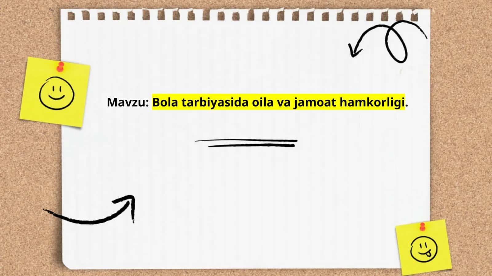 Bola tarbiyasida oila va jamoat hamkorligi