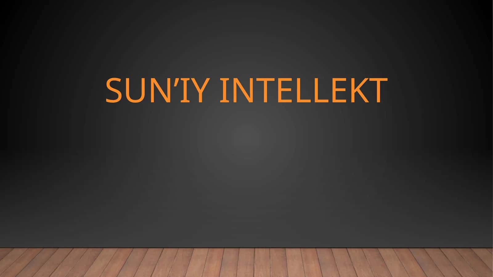 Sun’iyintellekt