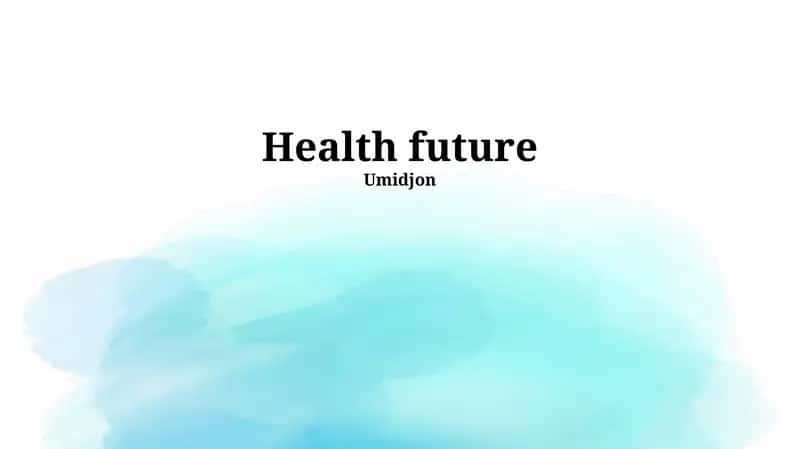 Health future