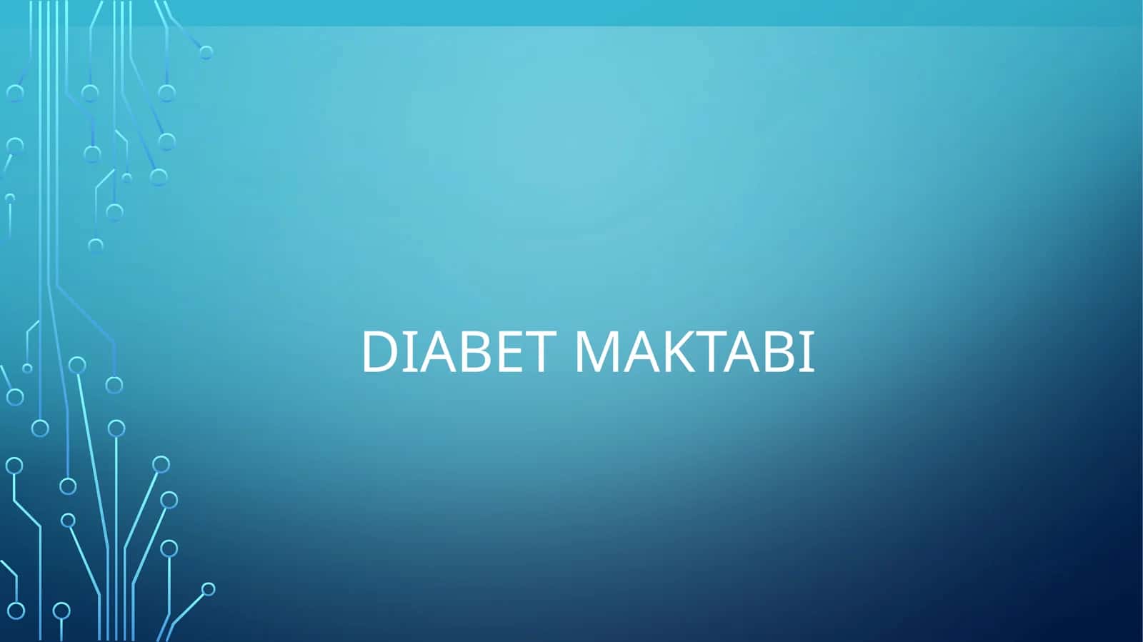 Diabet maktabi