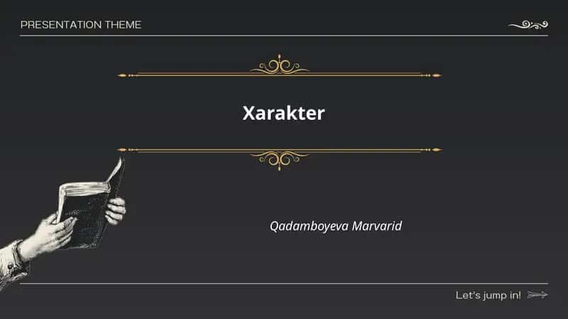 Xarakter