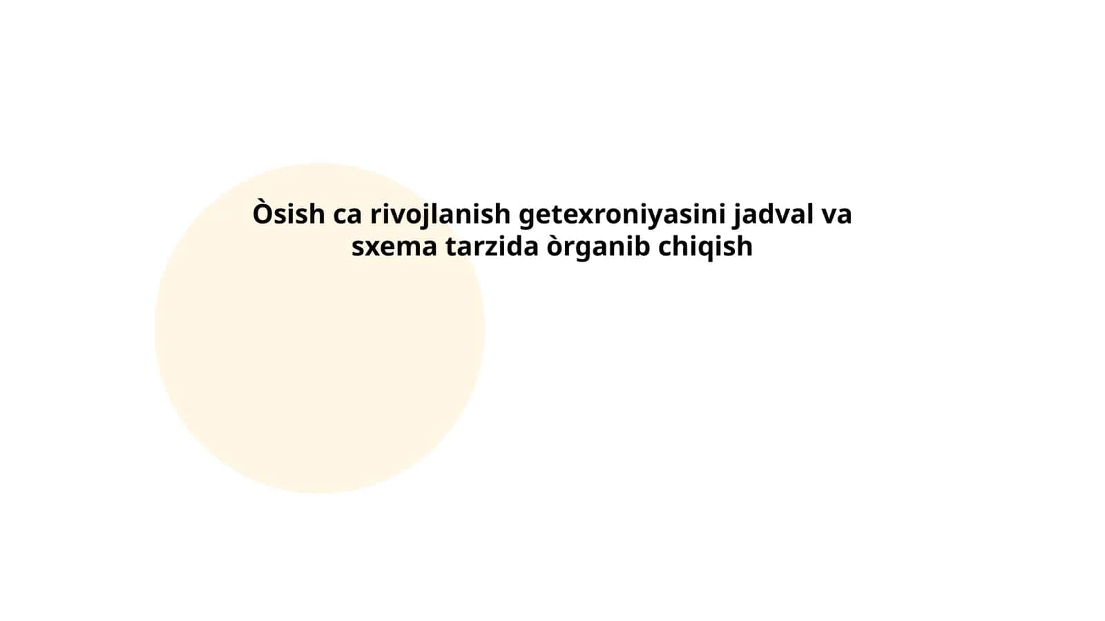 Matematikadan test tizimlari