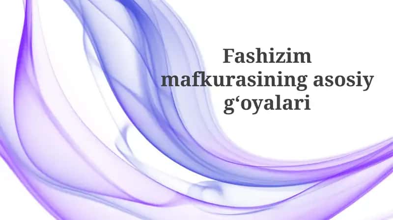 Fashizm mafkurasi