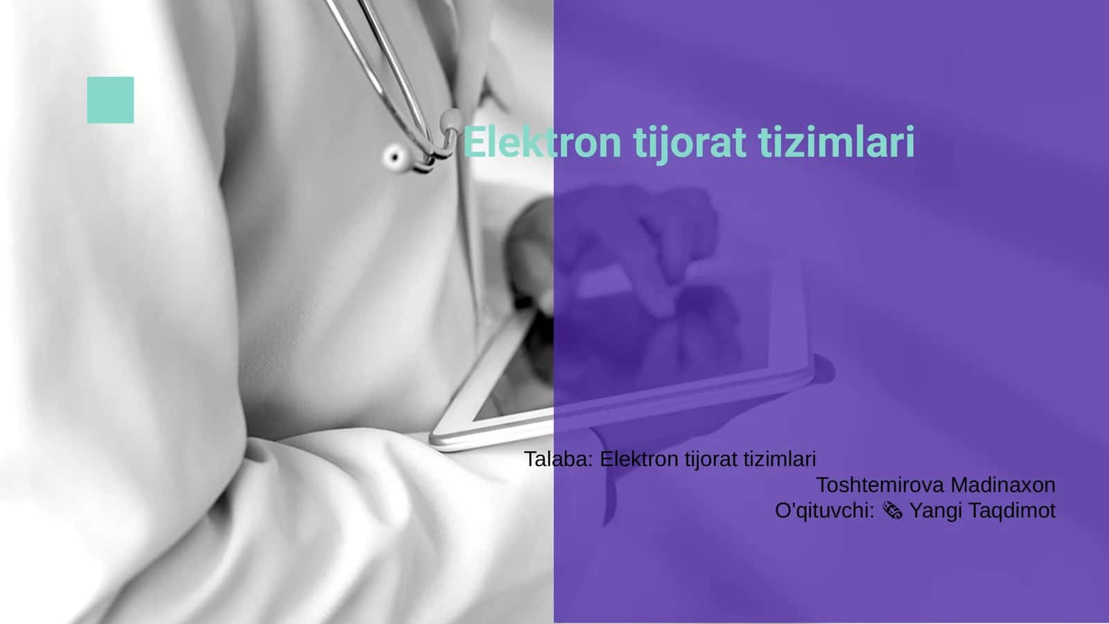 Elektron tijorat tizimlari