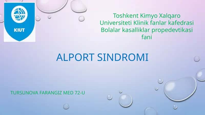 Alportsindromi