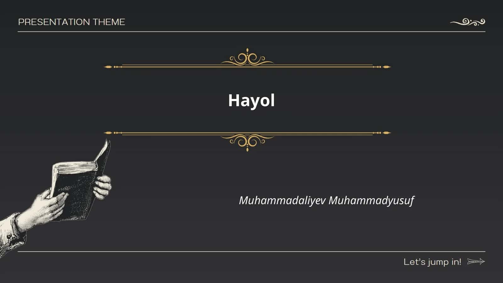 Hayol va tafakkur