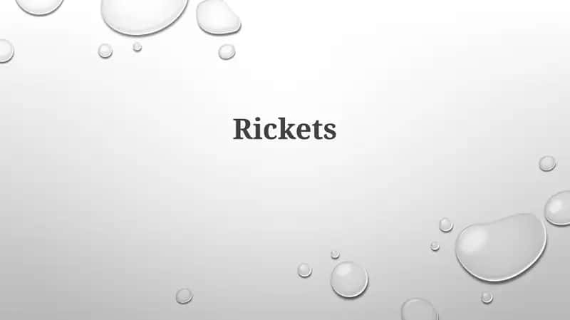 Understanding Rickets: Definition, Causes, and Risk Factors