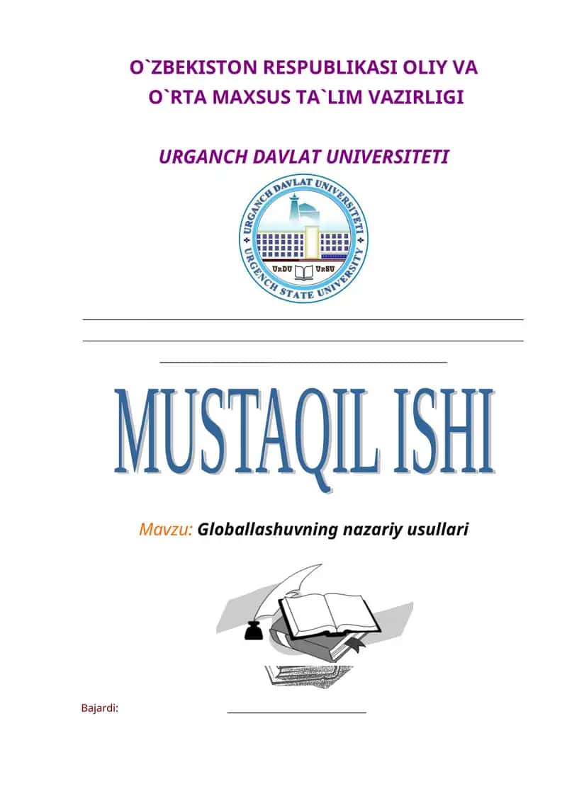 Globallashuvning nazariy usullari