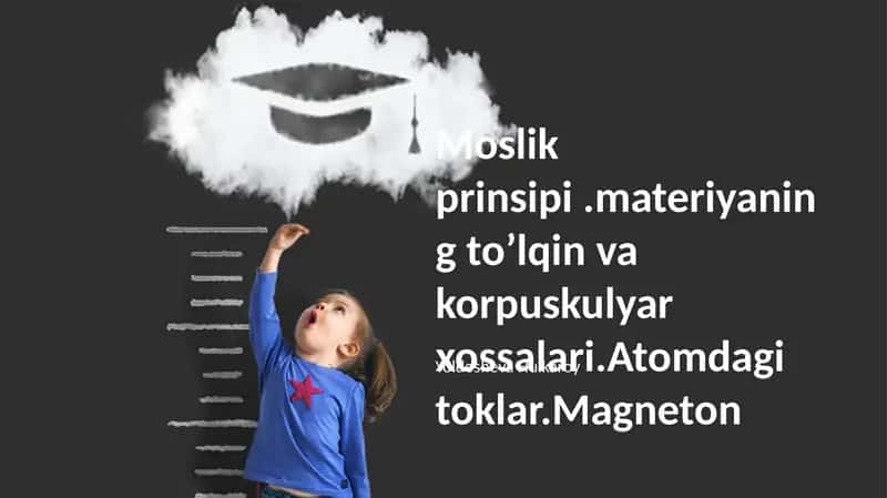 Atomning magnit xossalari