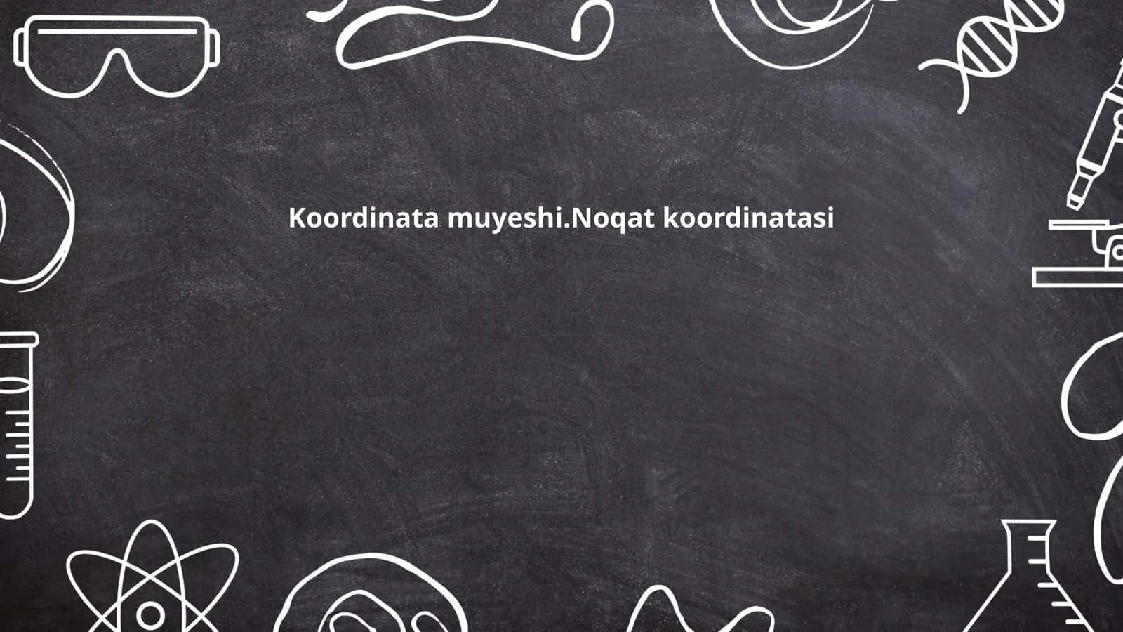 Dekart koordinatalar tizimi