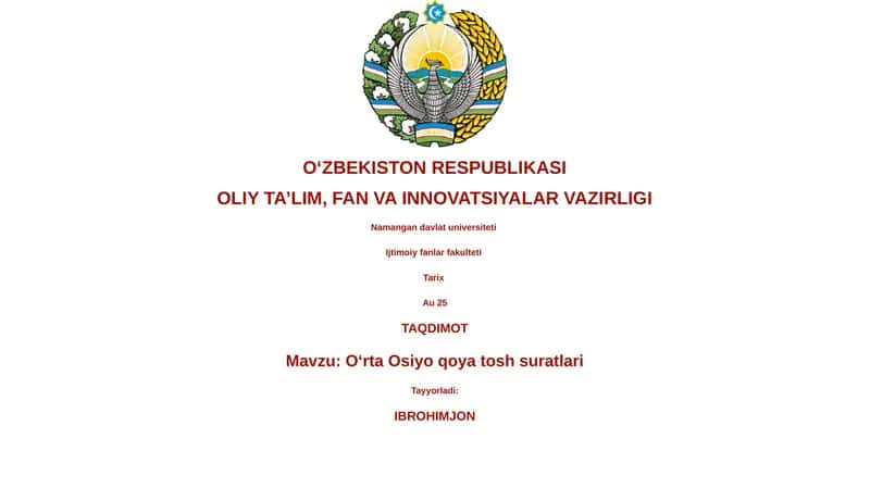 Oʻrta Osiyo qoya tosh suratlari