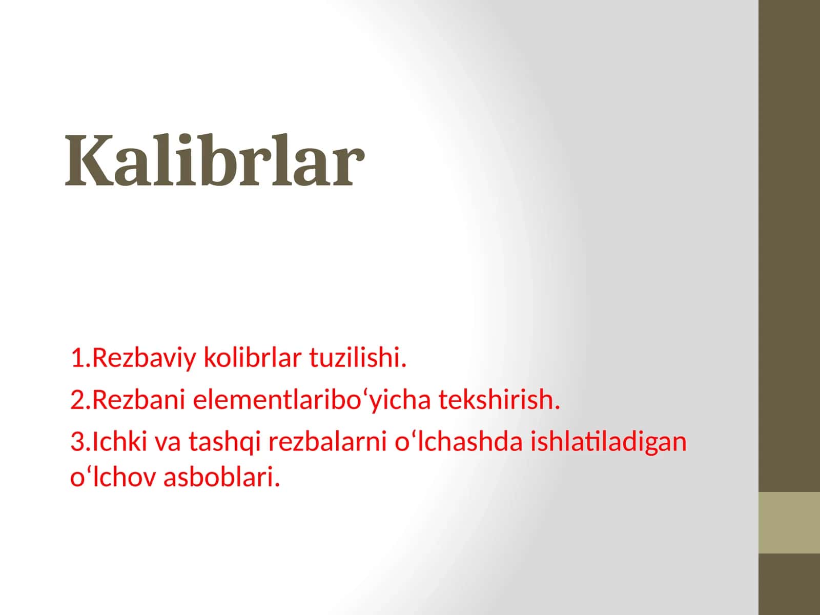Kalibrlar