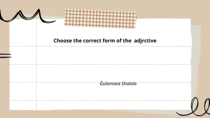Ğulomova Shalola