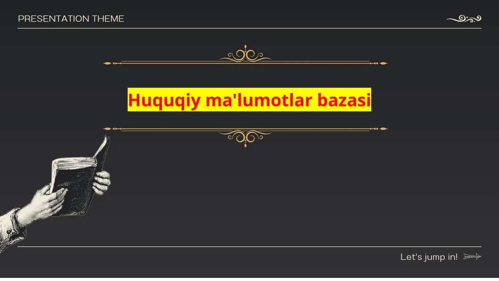 Huquqiy ma'lumotlar bazasi
