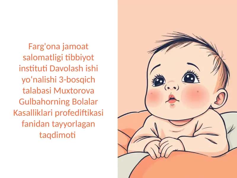 Chaqaloqlar rivojlanishi