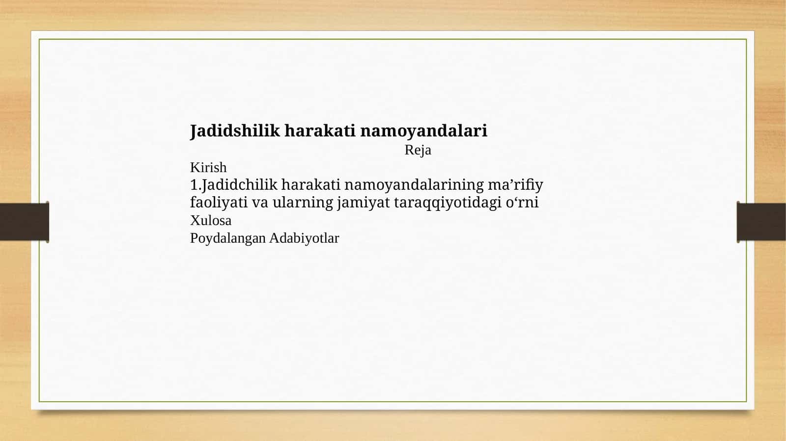 Jadidshilik harakati namoyandalari