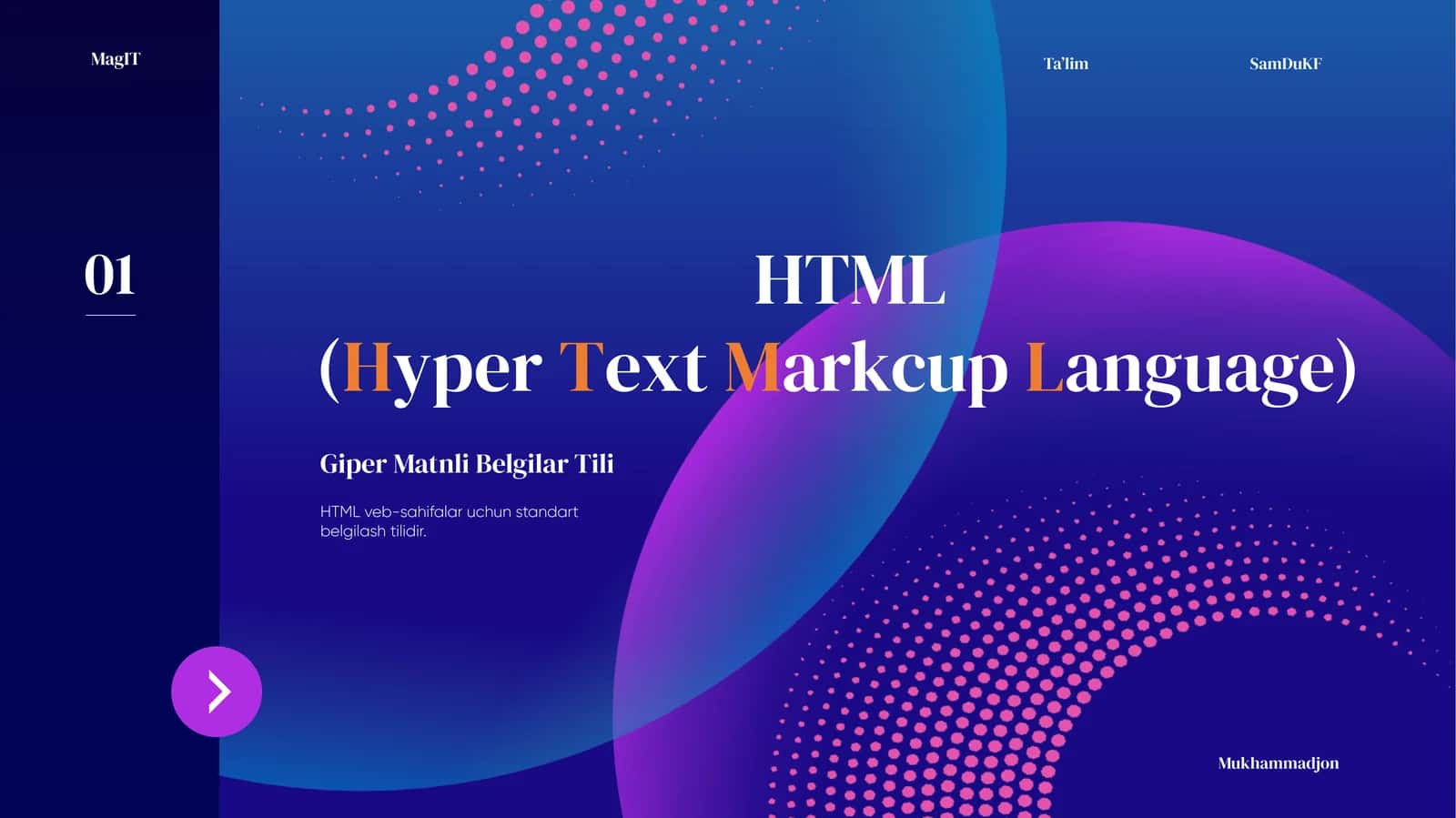 HTML