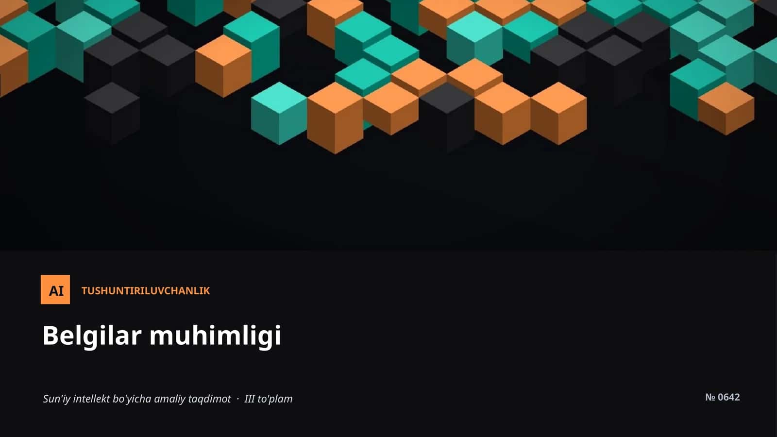 BELGILAR MUHIMLIGI