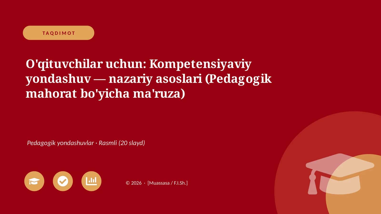 Kompetensiyaviy yondashuv — nazariy asoslari