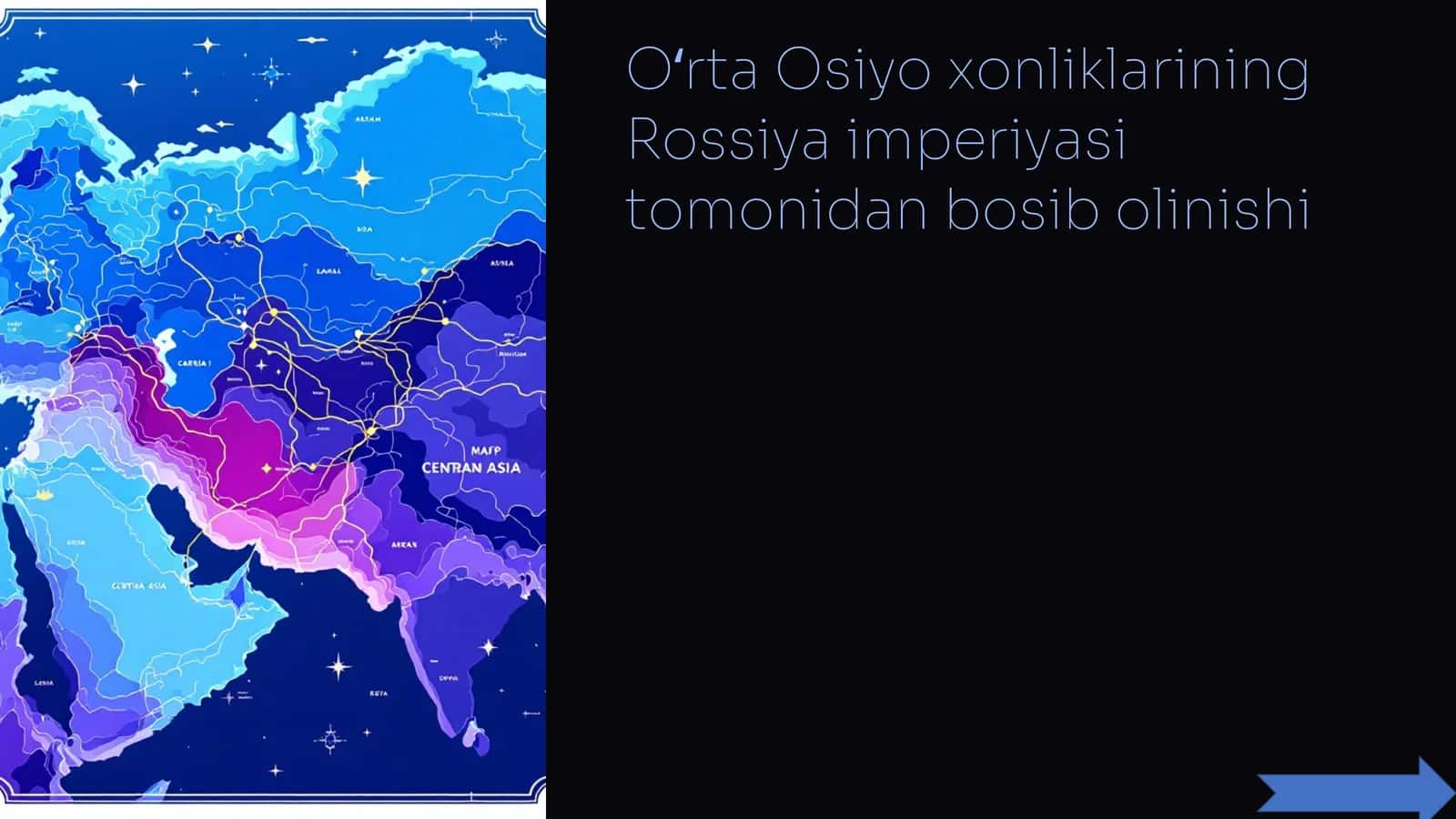 Oʻrta Osiyo xonliklarining Rossiya imperiyasi tomonidan bosib olinishi