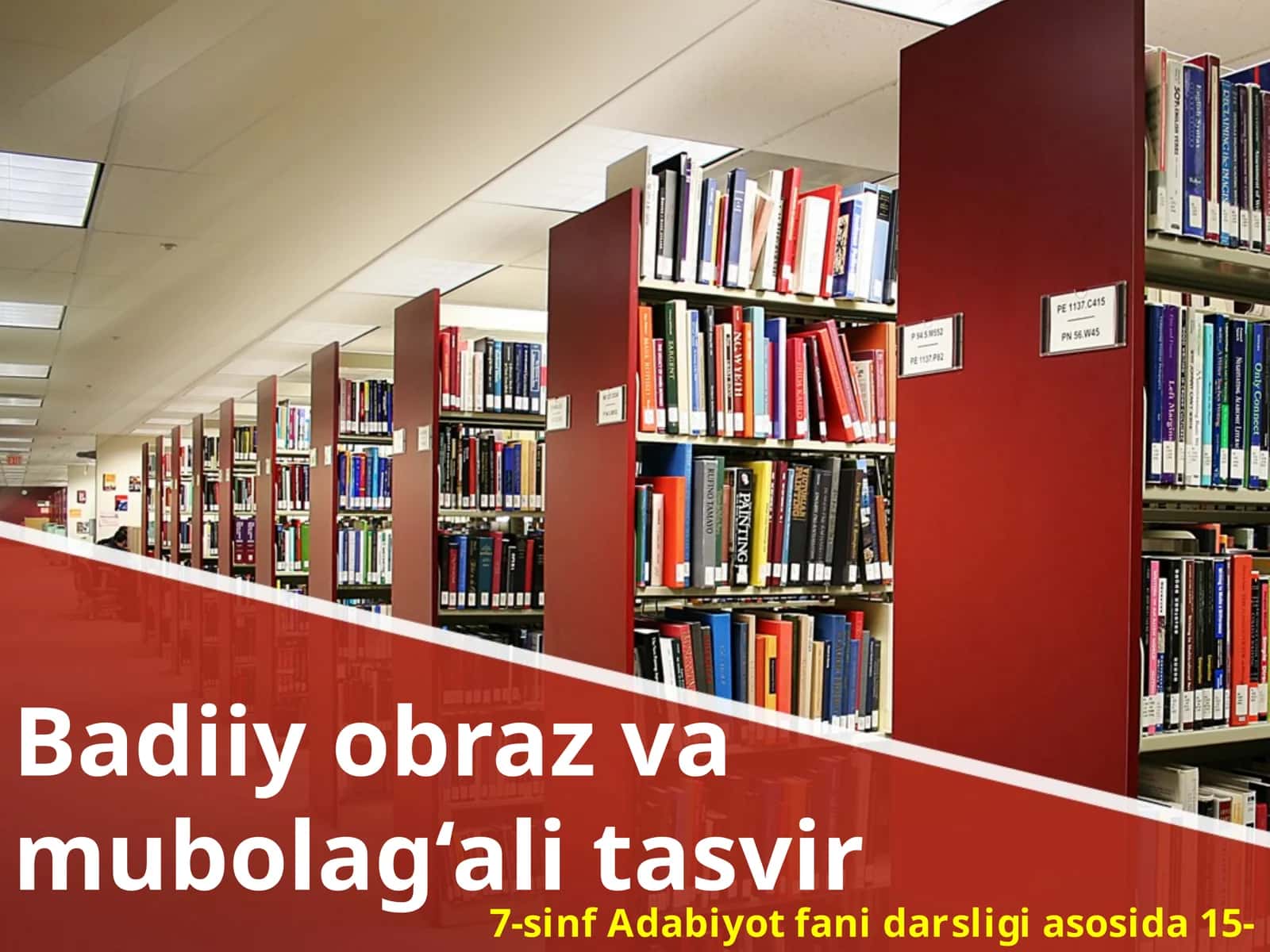 7-sinf Adabiyot fanidan darslik asosida 15-mavzu