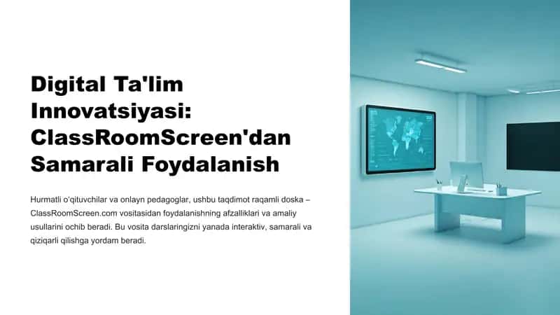 Digital ta'lim innovatsiyasi