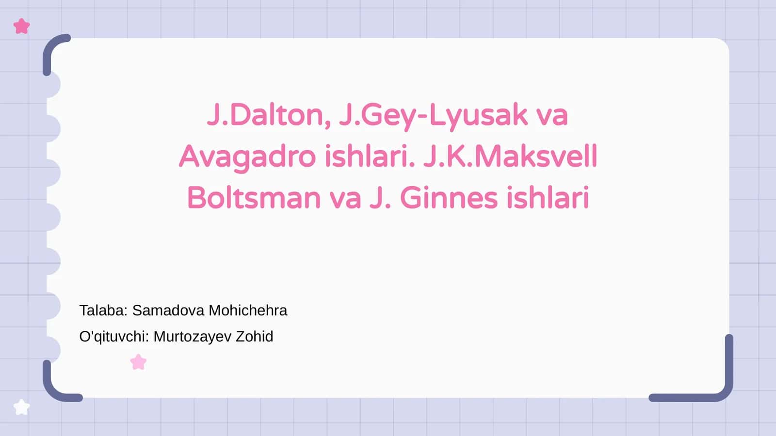 Daltonning Atom Nazariyasi