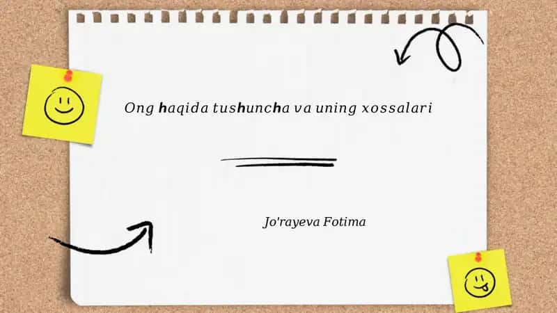 Ong tushunchasi va uning nazariy ta'riflari