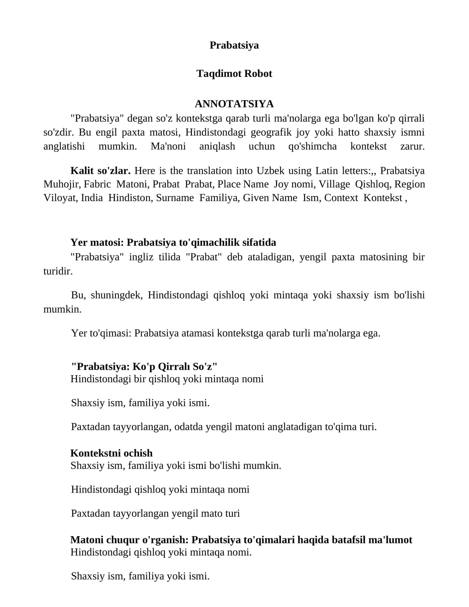 Prabatsiya