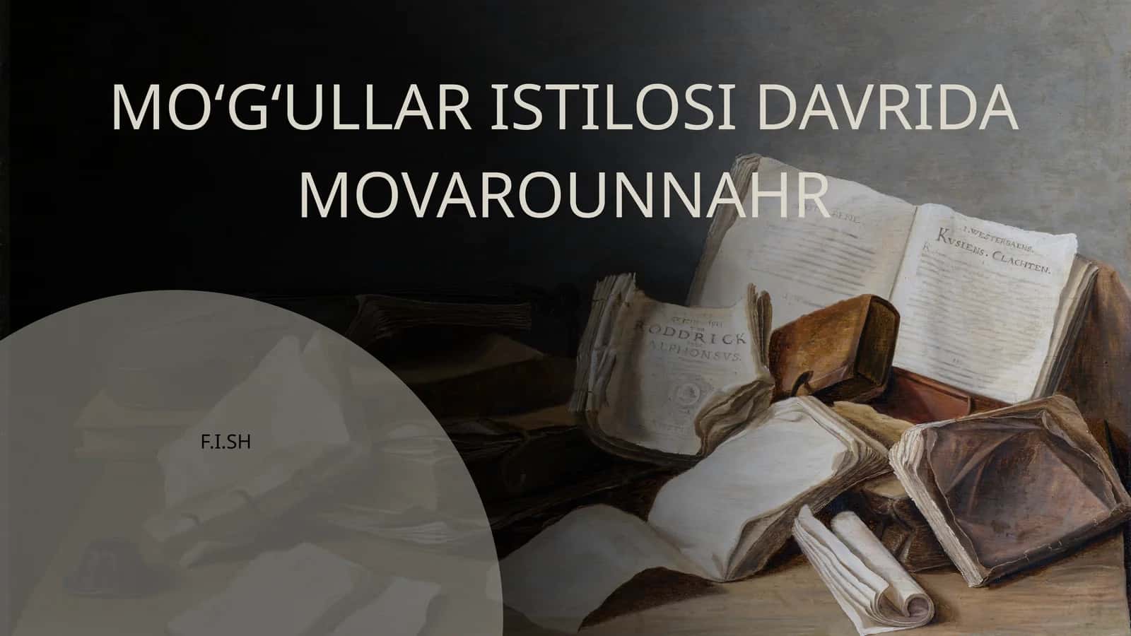 Mo'g'ullar istilosi