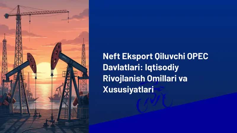 Neft eksport qiluvchi mamlakatlar iqtisodiyotining rivojlanish omillari va xususiyatlar