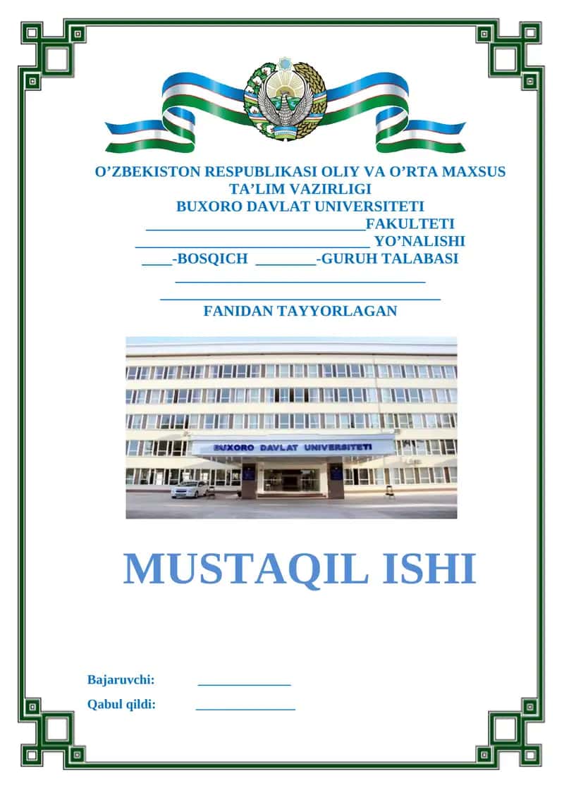 Akkustik ritmning yaxshilash chora-tadbirlari.