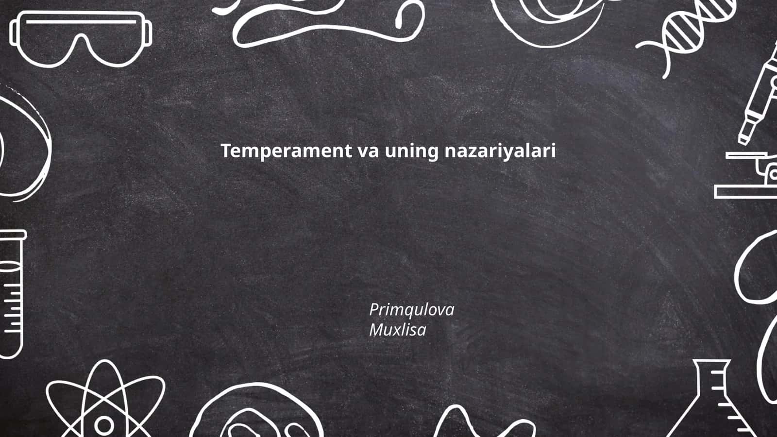 Temperament va uning nazariyalari
