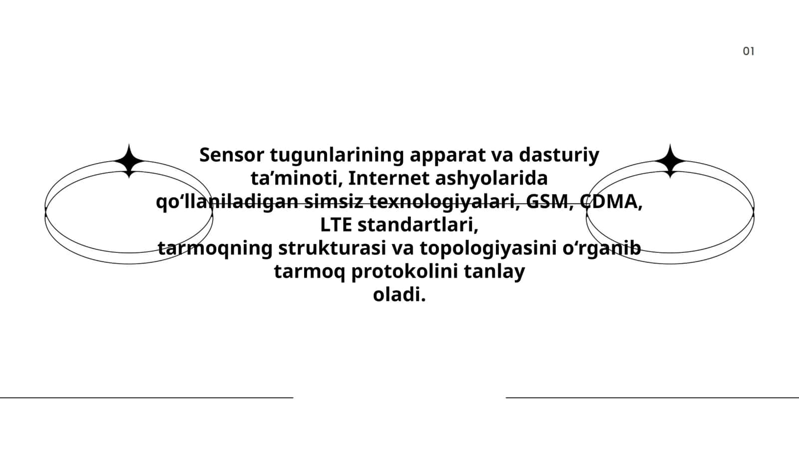 Sensor tugunlarining apparat va dasturiy ta’minoti